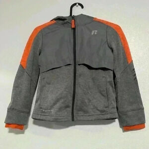 Russell Boys Active Woven Windbreaker Jacket, Clothing Size S